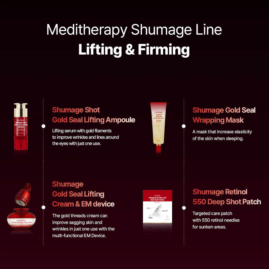 Shumage Gold Seal Lifting Cream + Device