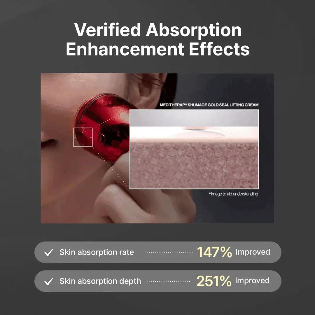 Shumage Gold Seal Lifting Cream + Device