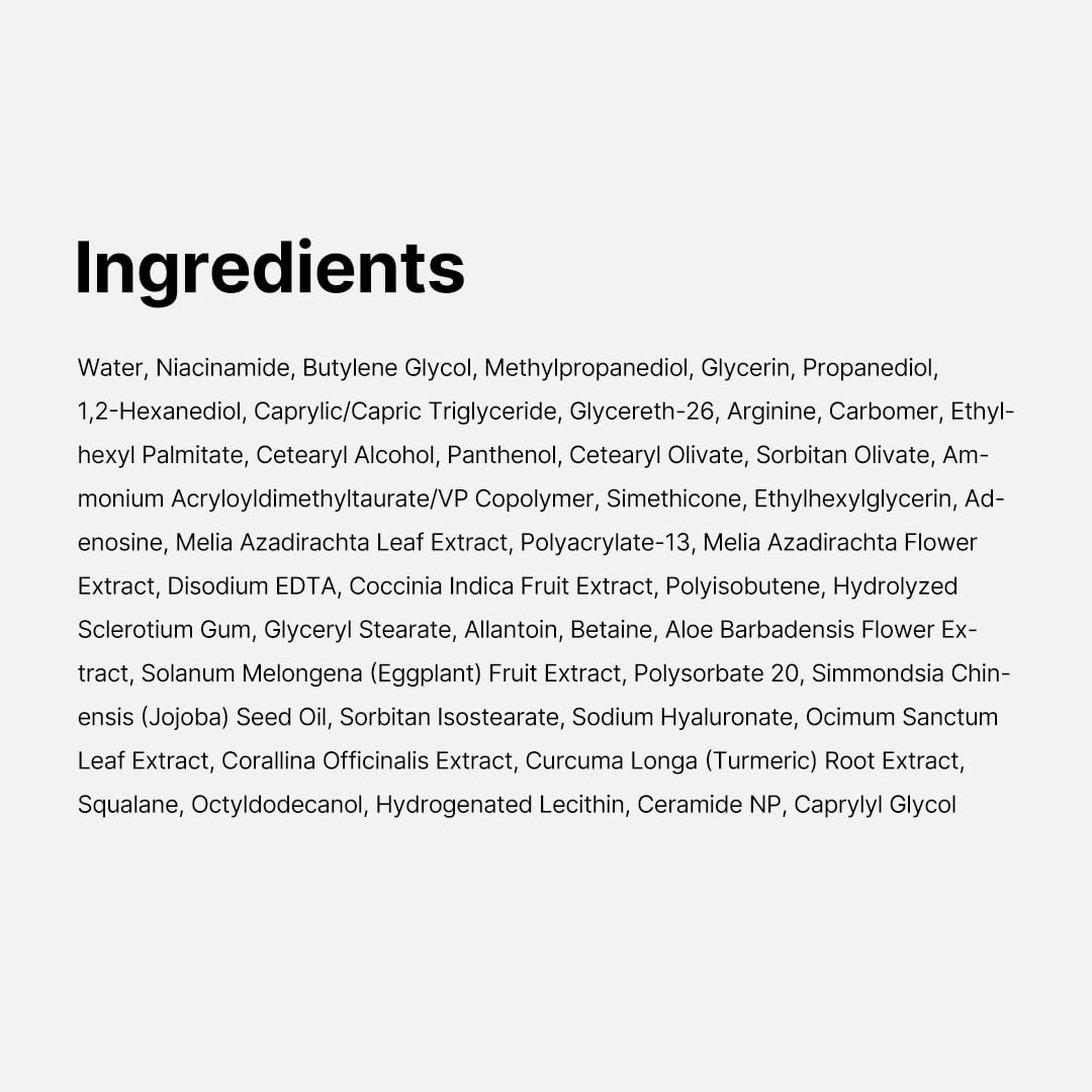 Medicube Hyaluronic Moisturizing Capsule Cream full ingredient list including sodium hyaluronate, ceramides, squalane, and niacinamide