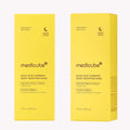 Medicube Kojic Acid Turmeric Overnight Wrapping Mask packaging showing front and side yellow box design, Korean skincare night mask, 75 ml