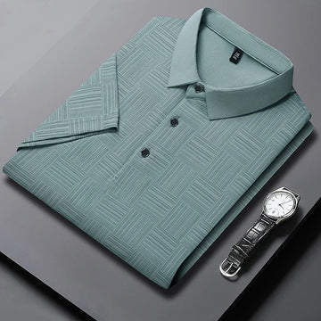2024 Men’s Printed Polo Shirt – Breathable, Stylish & Perfect for Any Occasion - Top Boys