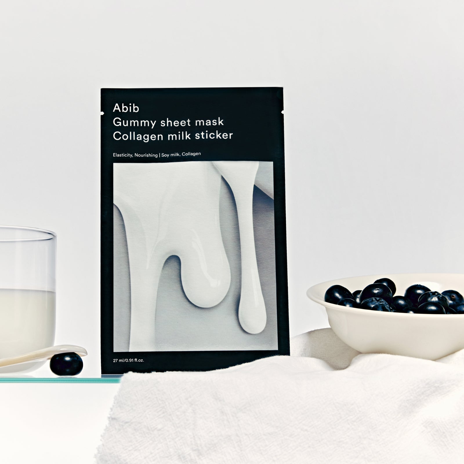 Revitalize Your Skin with Our Collagen Milk Gummy Sheet Mask - 10 Sheets of Hydration Magic!