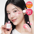 K-beauty peptide serum applied to face for wrinkle and firmness care