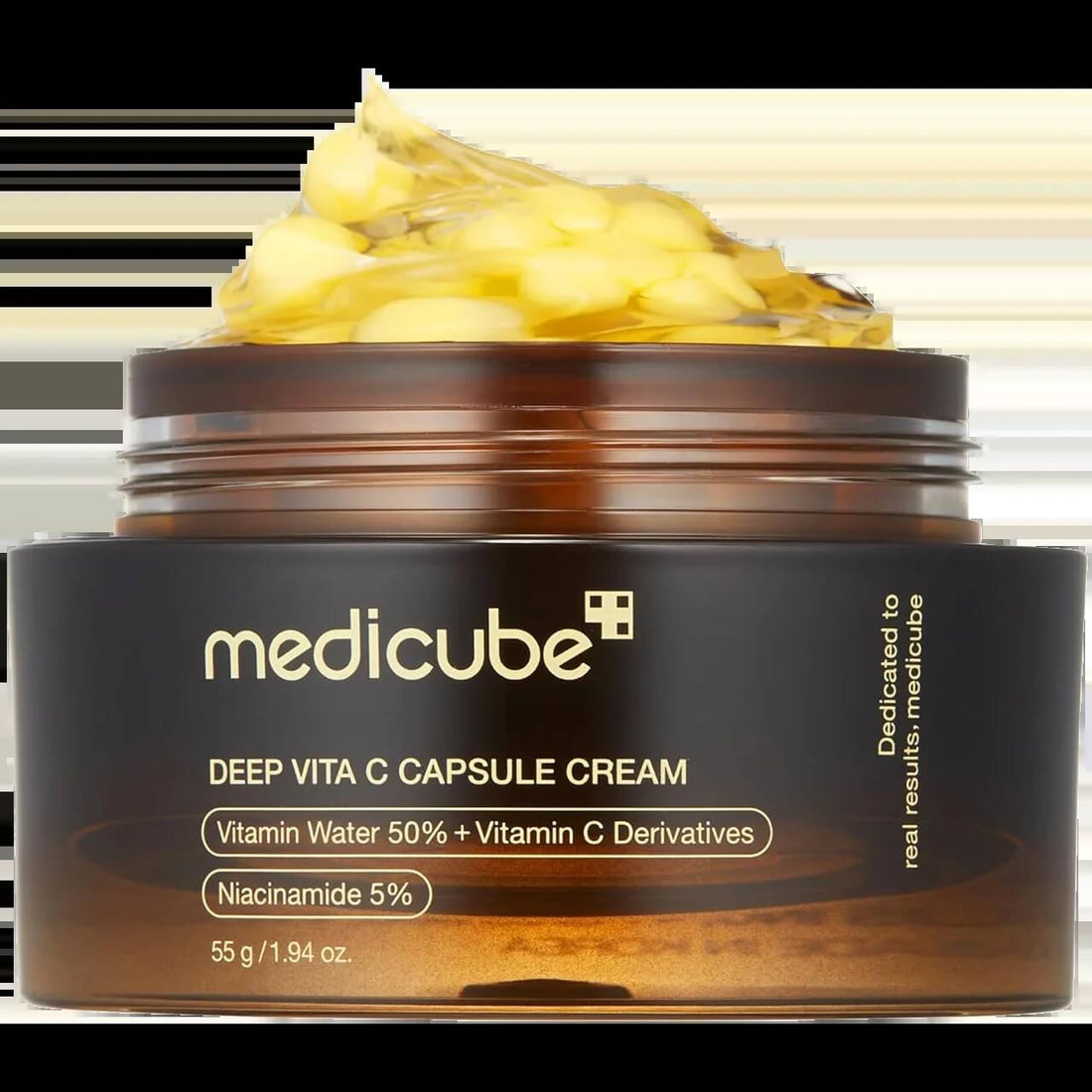 Medicube Deep Vita C Capsule Cream vitamin C moisturizer with niacinamide for brightening, hydration, and uneven skin tone care