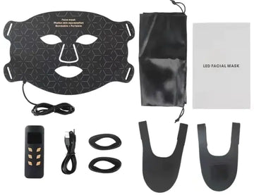 7-Color LED Rejuvenation Beauty Mask – Acne, Wrinkles & Glow Boost